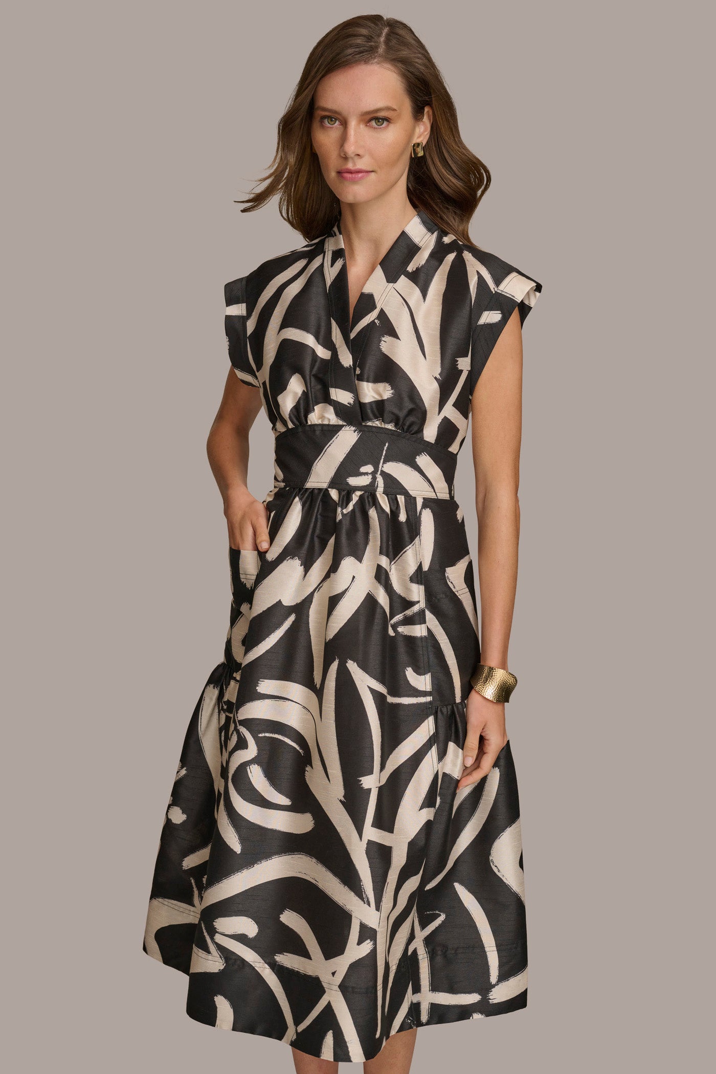 (image for) INCOMPARABLE WRAP MIDI DRESS